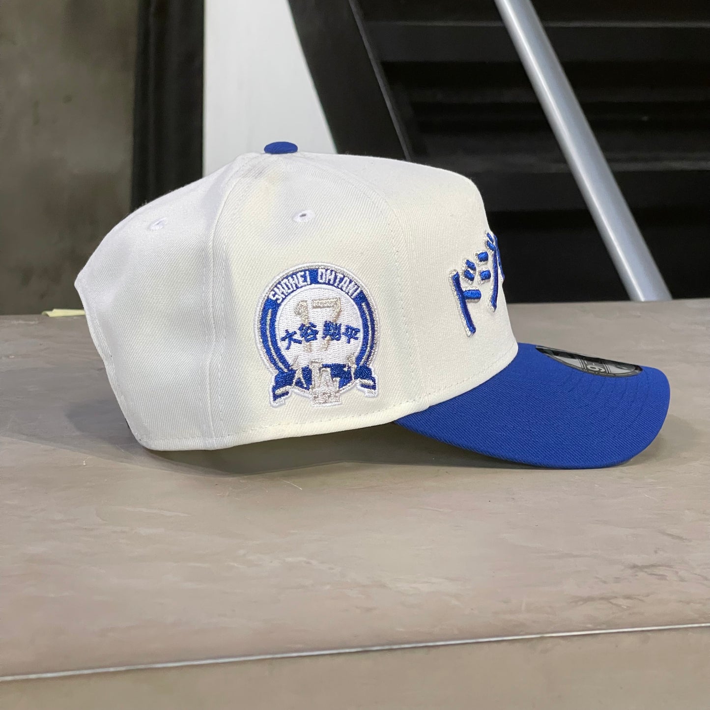 DODGERS 17 OHTANI OFF WHITE BLUE 9FORTY