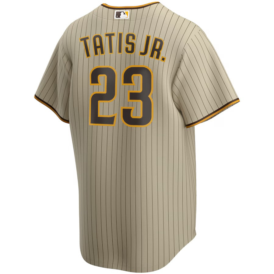 CASACA SAN DIEGO PADRES MLB TATIS JR 23 CAFÉ VERSIÓN FAN