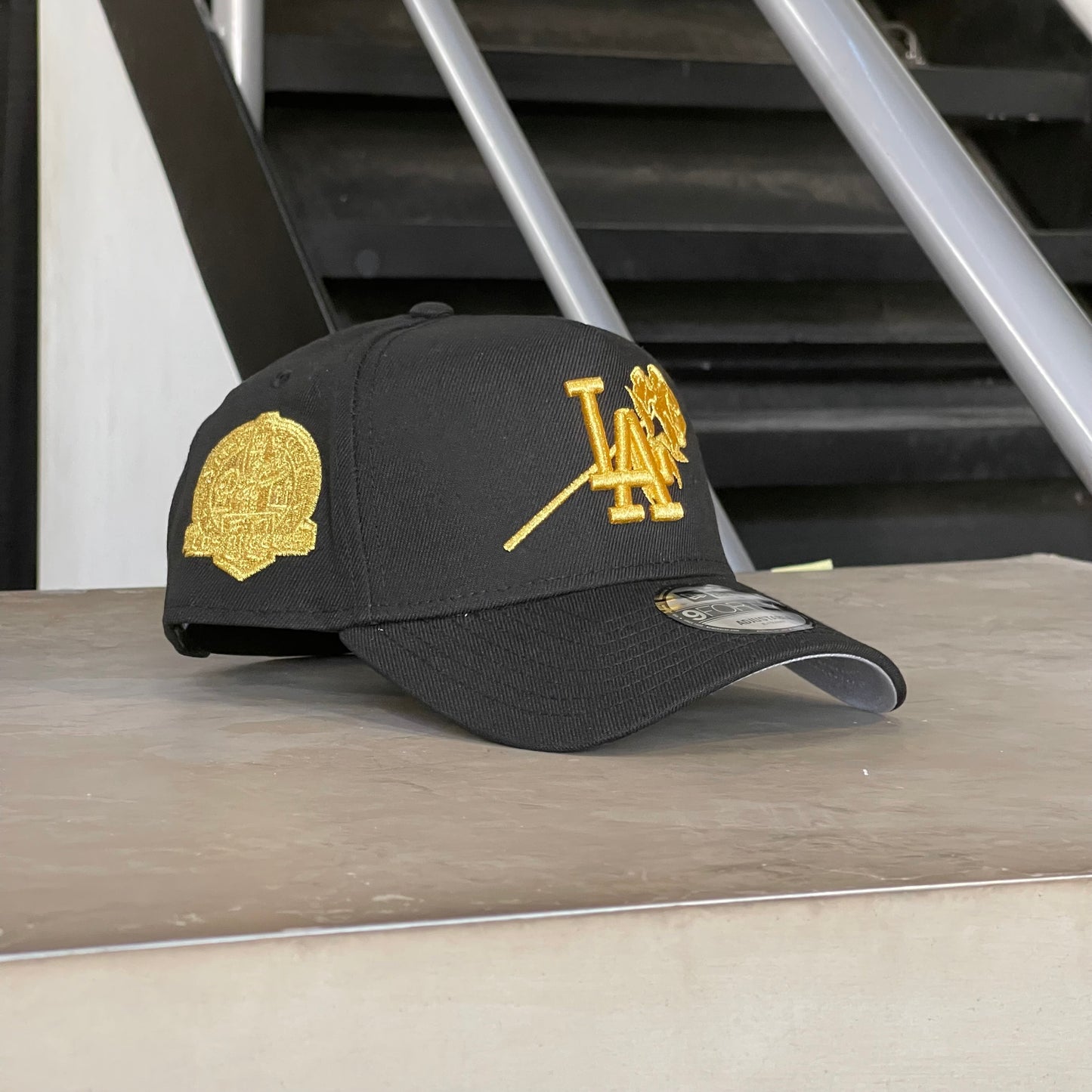 LOS ÁNGELES DODGERS GOLD ROSE 9FORTY AJUSTABLE