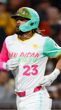 CASACA SAN DIEGO PADRES MLB TATIS JR 23 CITY CONNECT VERSIÓN FAN