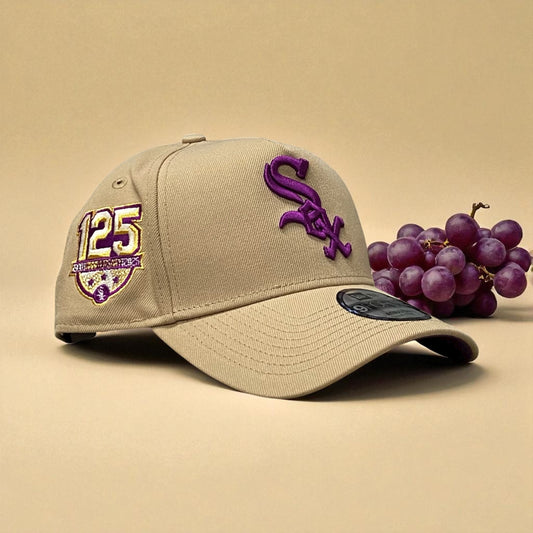 CHICAGO WHITE SOX 125 ANNIVERSARY CAMEL GRAPE 9FORTY AJUSTABLE