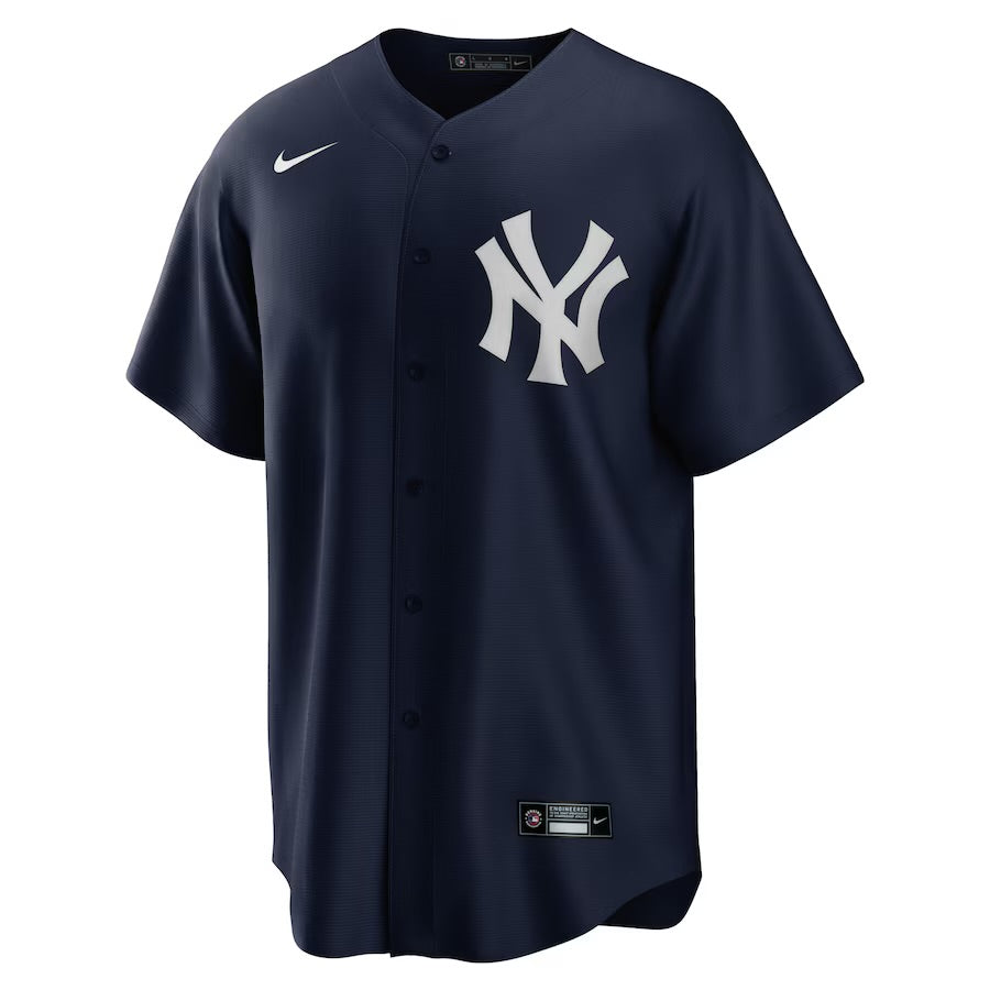 CASACA NEW YORK YANKEES MLB AARON JUDGE 99 AZUL MARINO VERSIÓN FAN