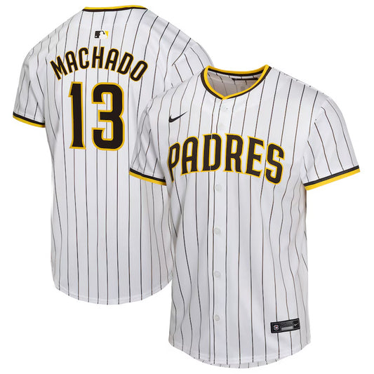 CASACA SAN DIEGO PADRES MLB MACHADO 13 BLANCA VERSIÓN FAN