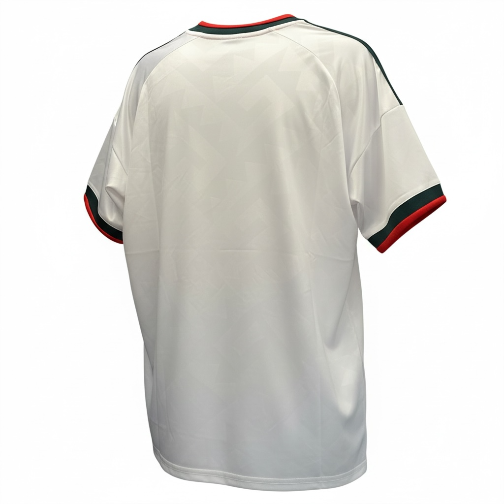 JERSEY VERSIÓN AFICIONADO BLANCA, MÉXICO MUNDIAL 2026