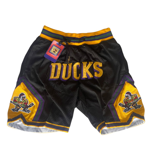 SHORT HARDWOOD CLASSICS X JUST DON ANAHEIM DUCKS