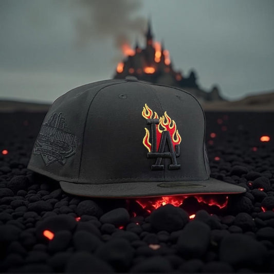 LOS ÁNGELES DODGERS ON FLAMES EXCLUSIVA