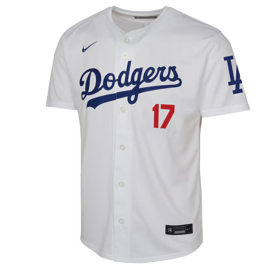 CASACA LOS ÁNGELES DODGERS MLB 17 OHTANI BLANCA VERSIÓN FAN