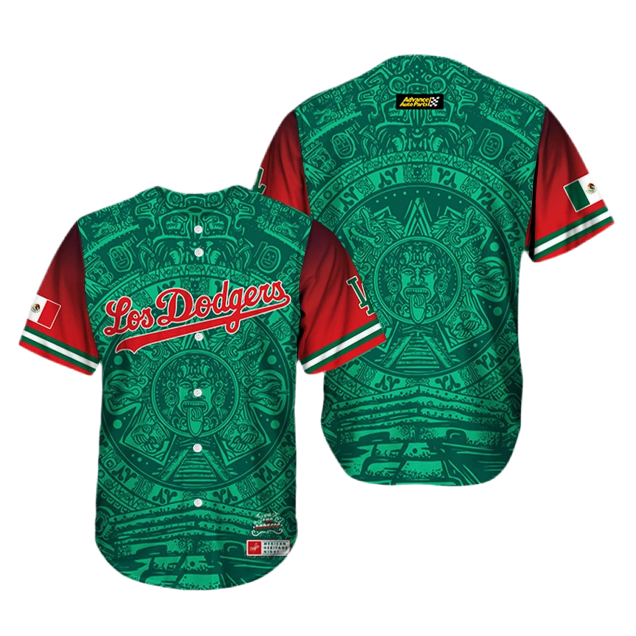 CASACA DODGERS MLB EDICIÓN “HERENCIA MEXICANA” VERSIÓN FAN