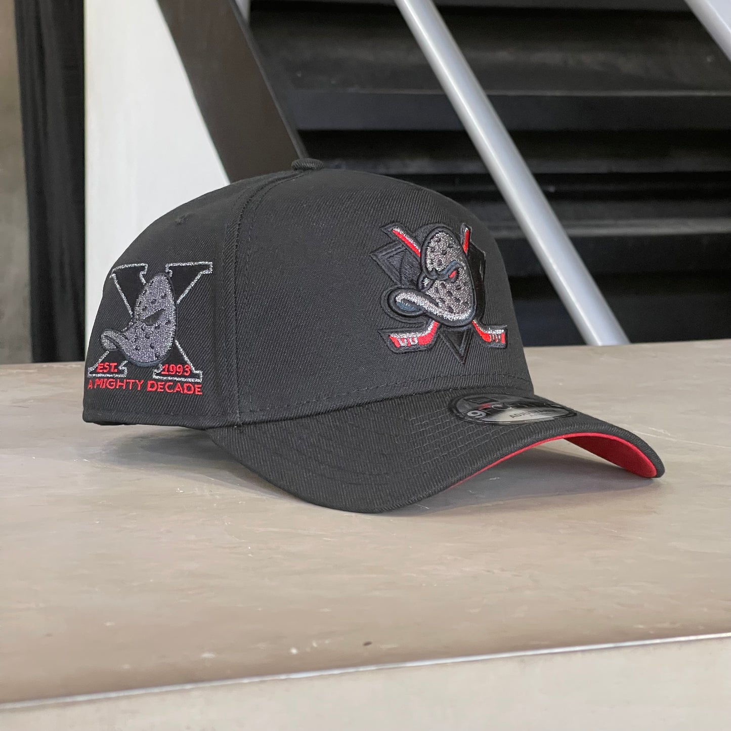 ANAHEIM DUCKS A MIGHTY DECADE RED UV 9FORTY