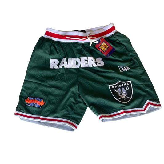 SHORT HARDWOOD CLASSICS X JUST DON RAIDERS