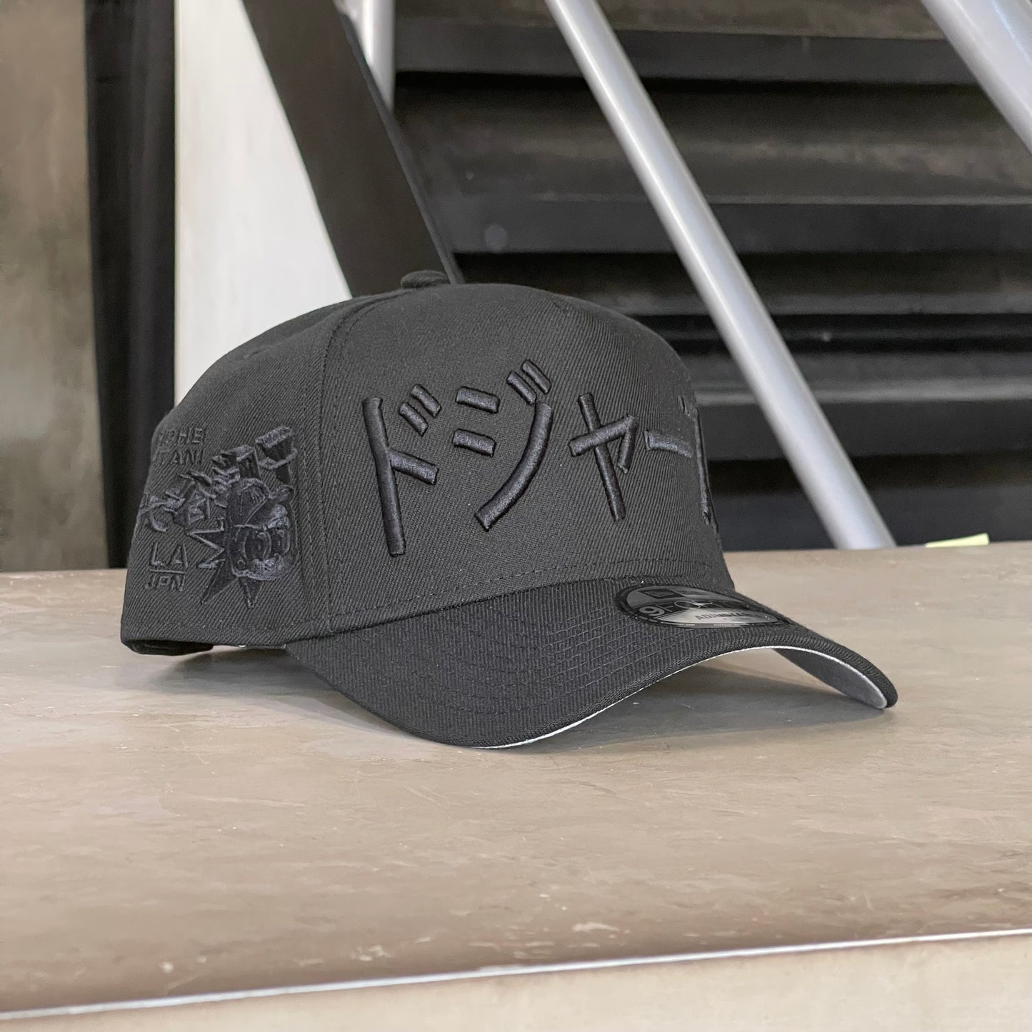 LA DODGERS KANJI OHTANI BLACKOUT 9FORTY AJUSTABLE