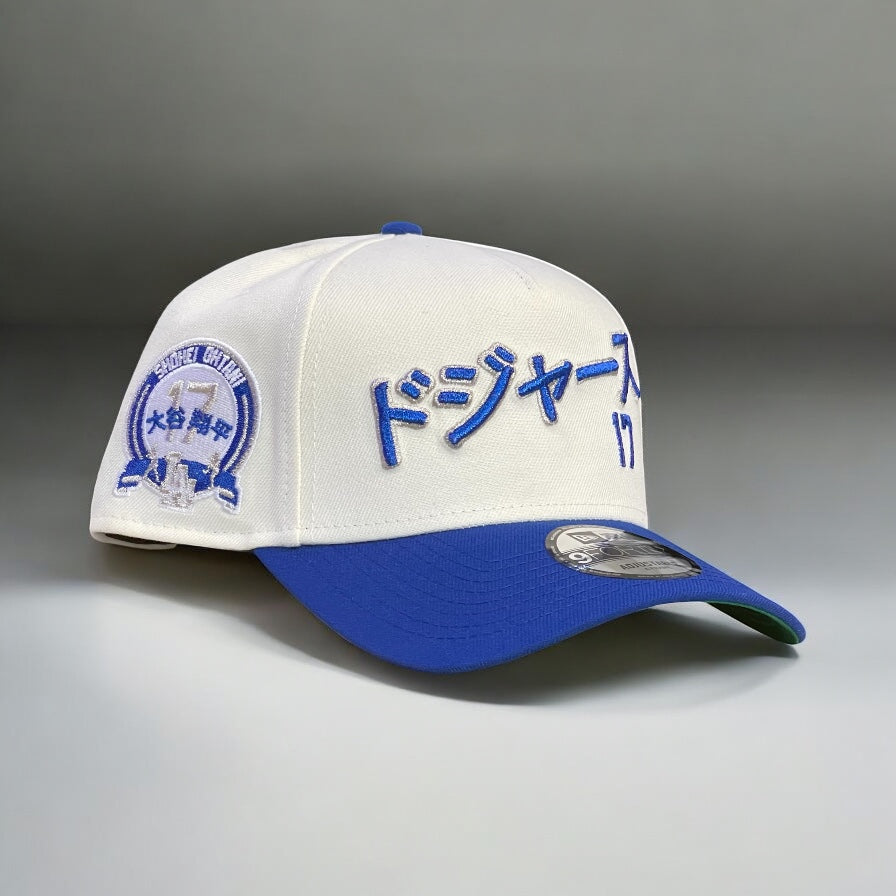 DODGERS 17 OHTANI OFF WHITE BLUE 9FORTY