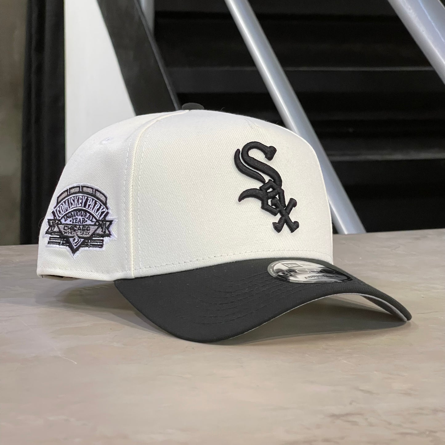 CHICAGO WHITE SOX COMISKEY PARK OFF WHITE 9FORTY