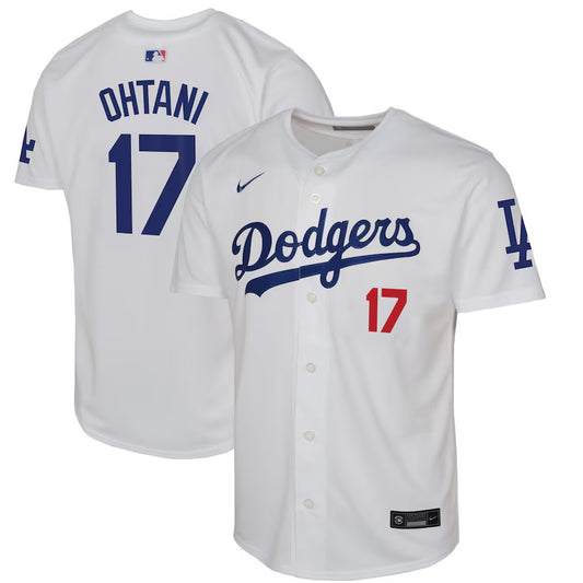 CASACA LOS ÁNGELES DODGERS MLB 17 OHTANI BLANCA VERSIÓN FAN