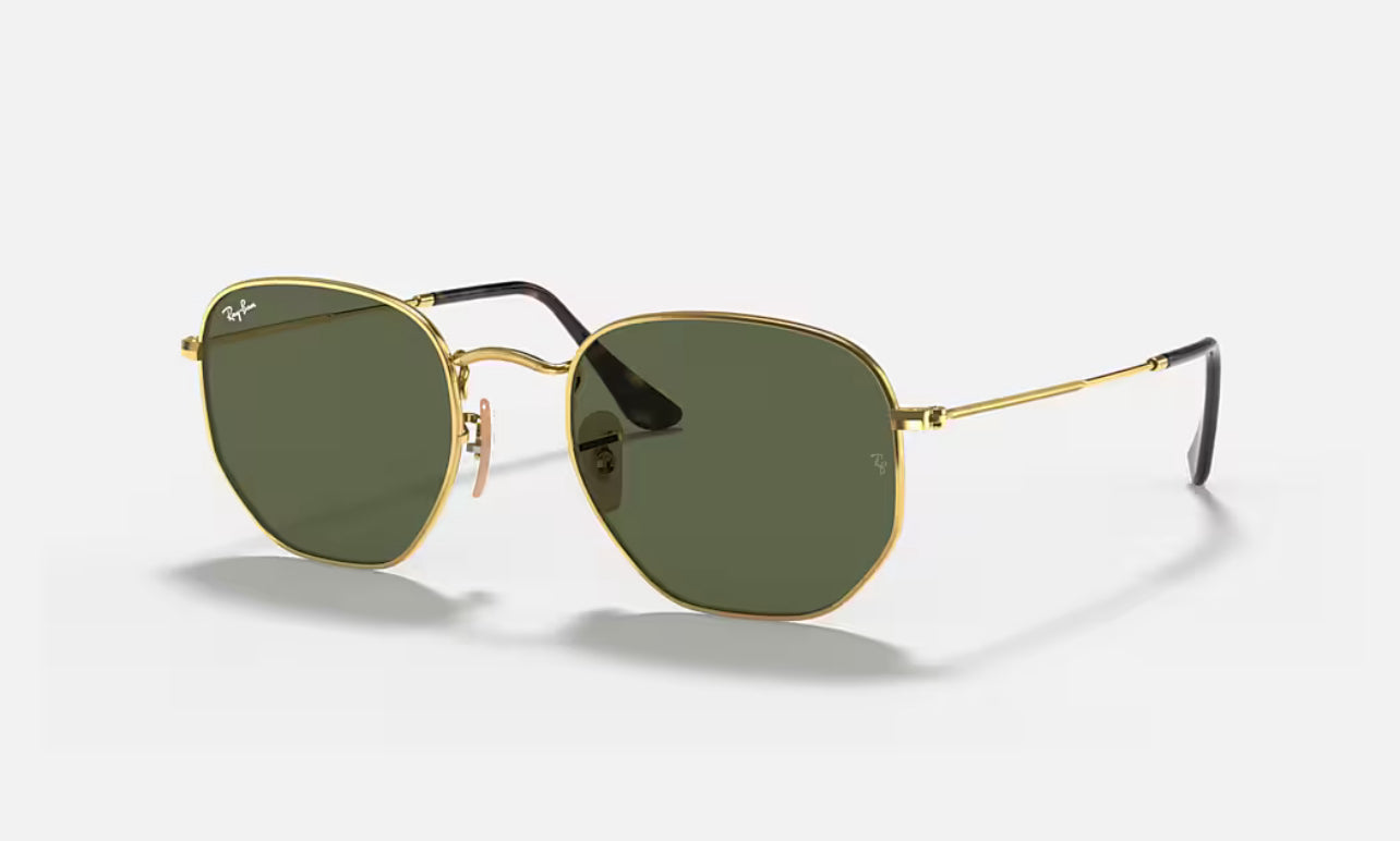 RAY-BAN HEXAGONAL FLAT DORADO RB3548