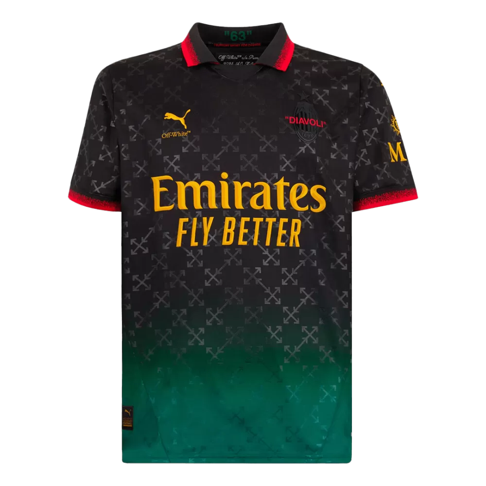 JERSEY MILAN X OFF WHITE “GIMENEZ 7” VERSIÓN FAN