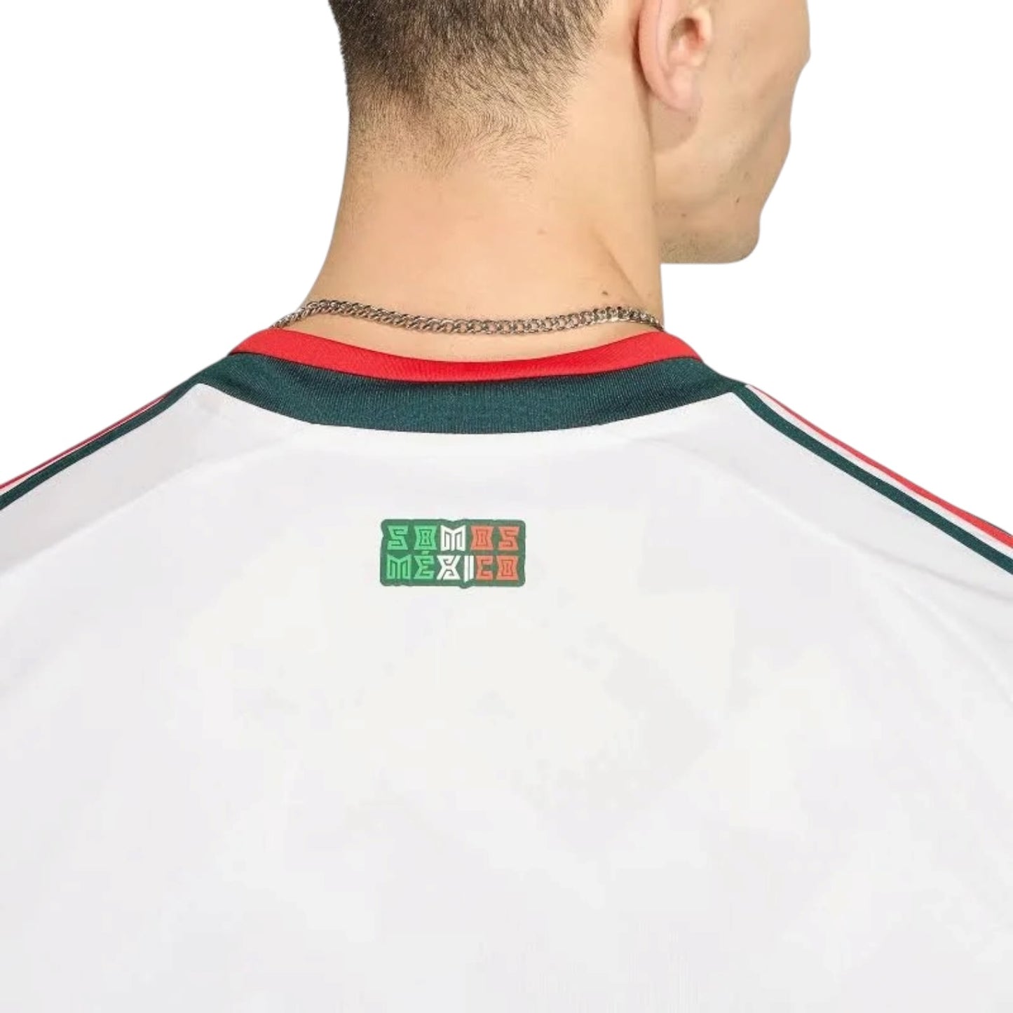 JERSEY VERSIÓN AFICIONADO BLANCA, MÉXICO MUNDIAL 2026