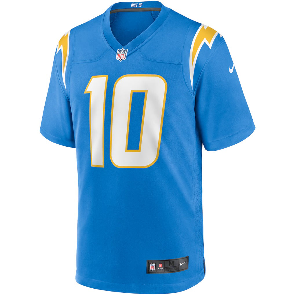 NFL LOS ÁNGELES CHARGERS “HERBERT 10” ON FIELD