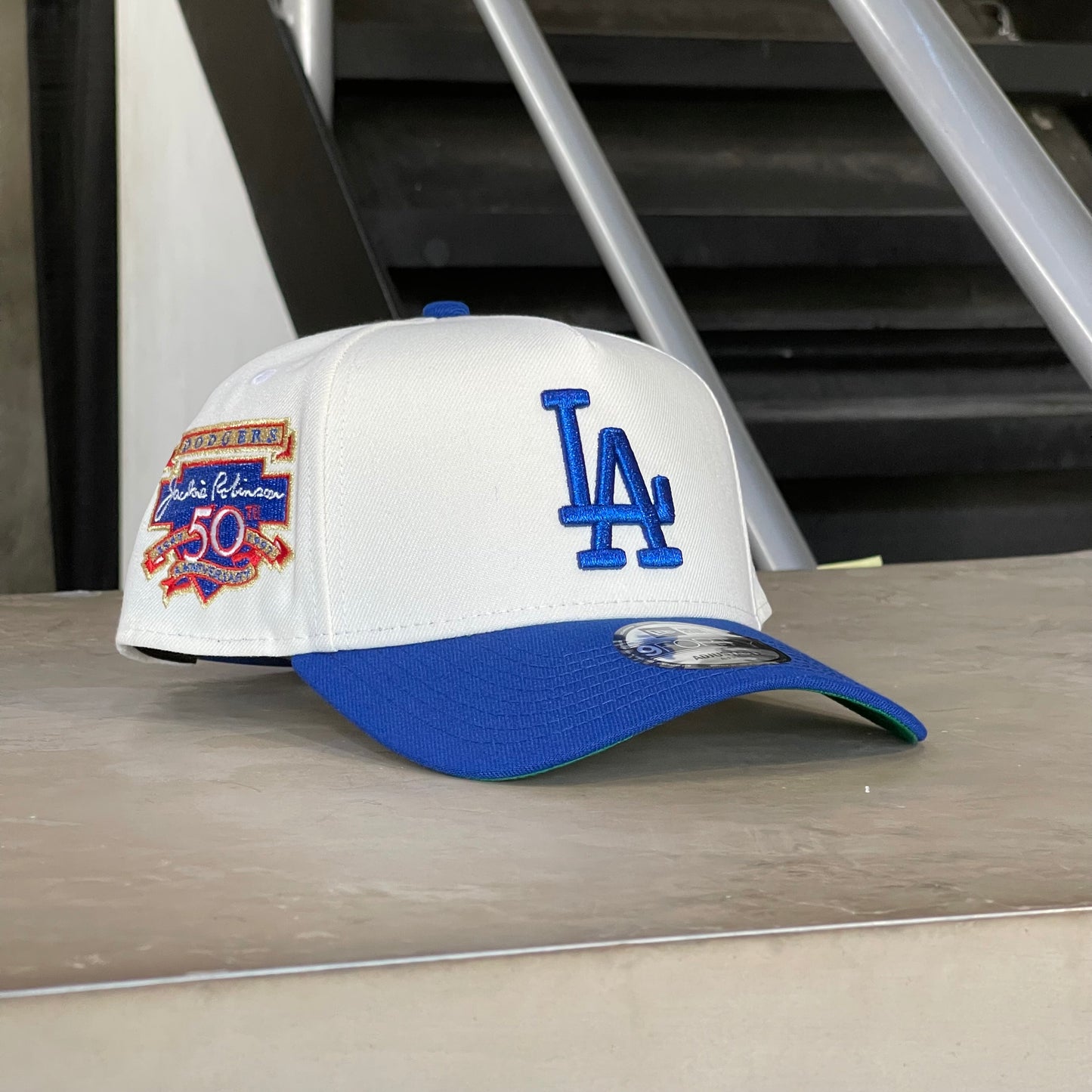 LOS ÁNGELES DODGERS 50 ANNIVERSARY JACKIE ROBINSON 9FORTY AJUSTABLE