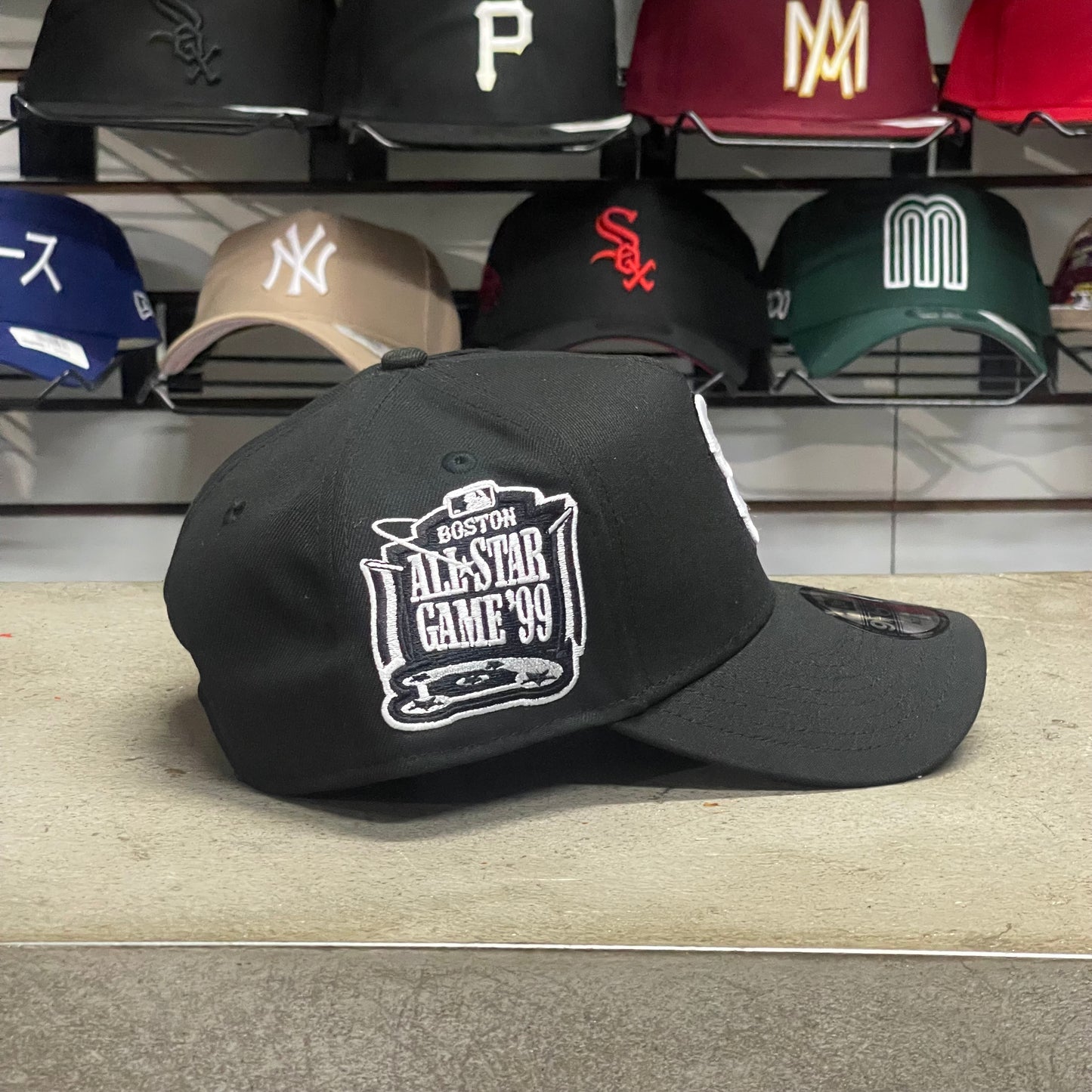 BOSTON REDSOX UPSIDE DOWN LOGO 99 ALL STAR GAME 9FORTY