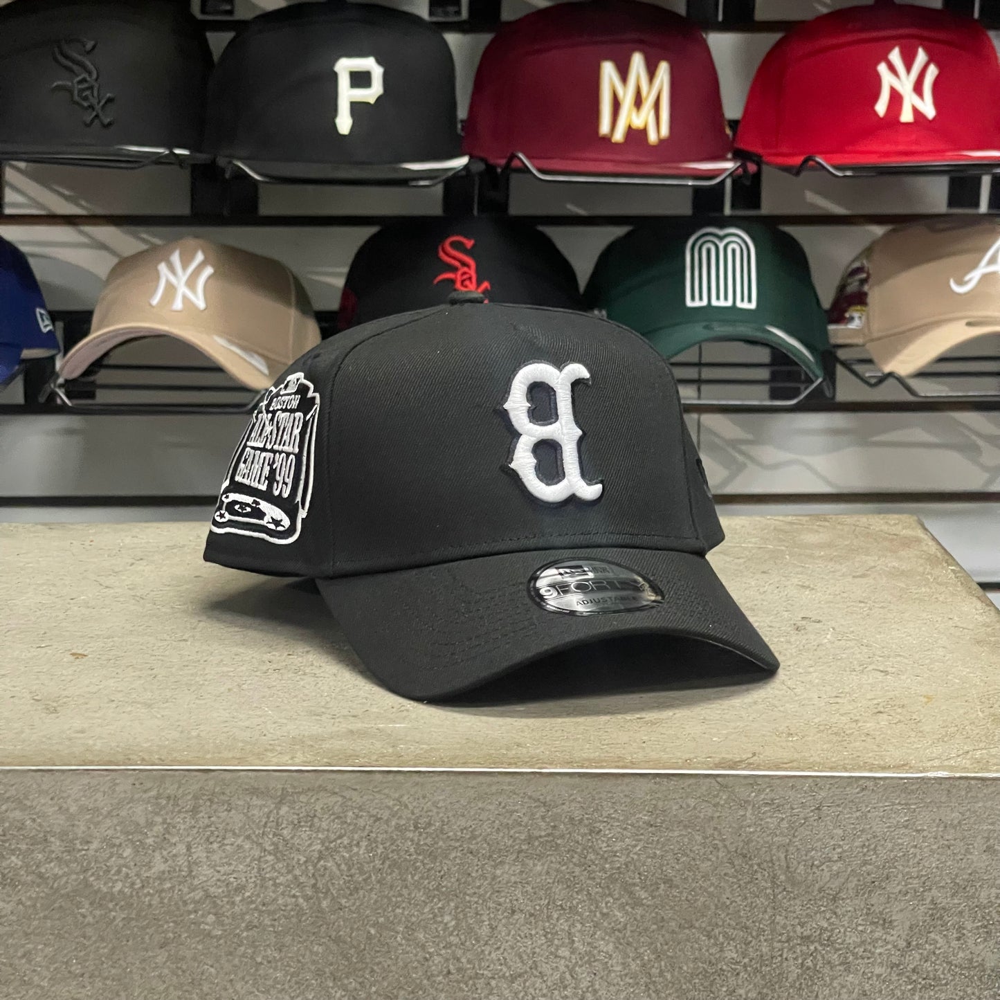 BOSTON REDSOX UPSIDE DOWN LOGO 99 ALL STAR GAME 9FORTY