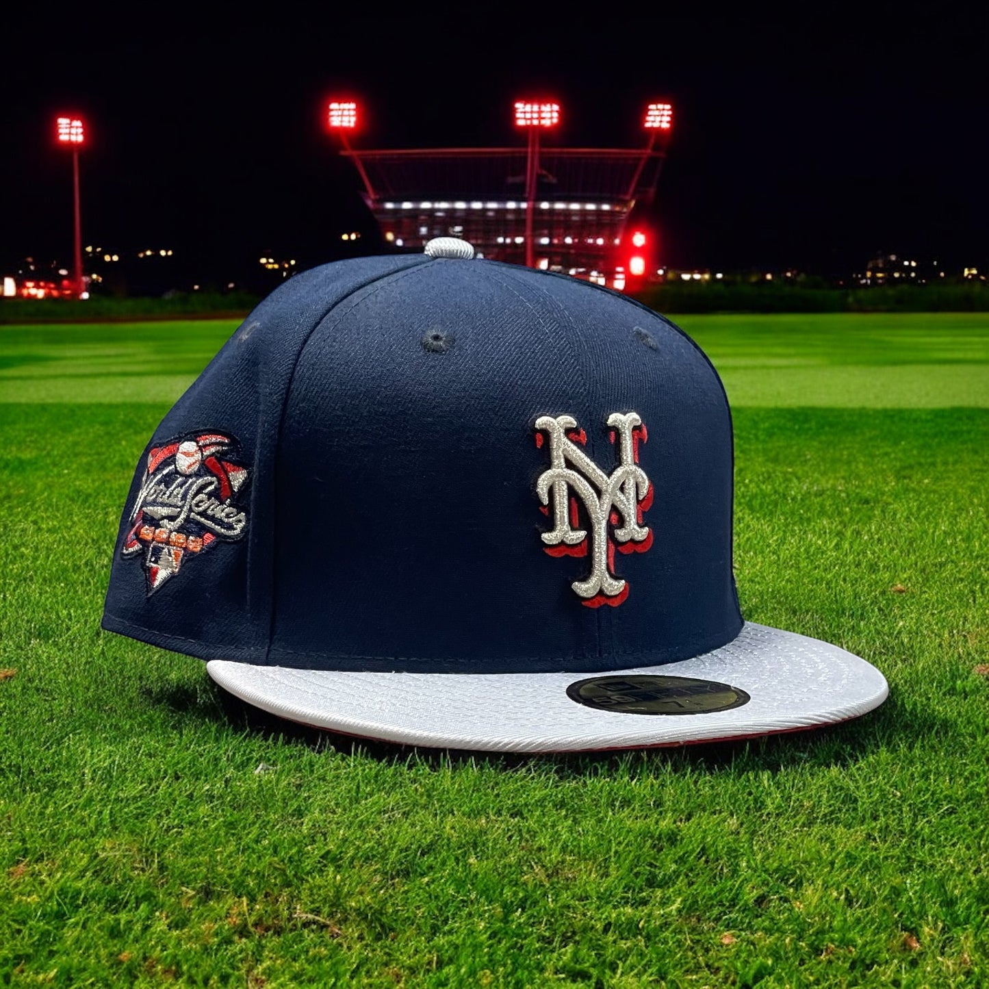 NY METS 2000 WORLD SERIES SILVER EXCLUSIVA 59FIFTY