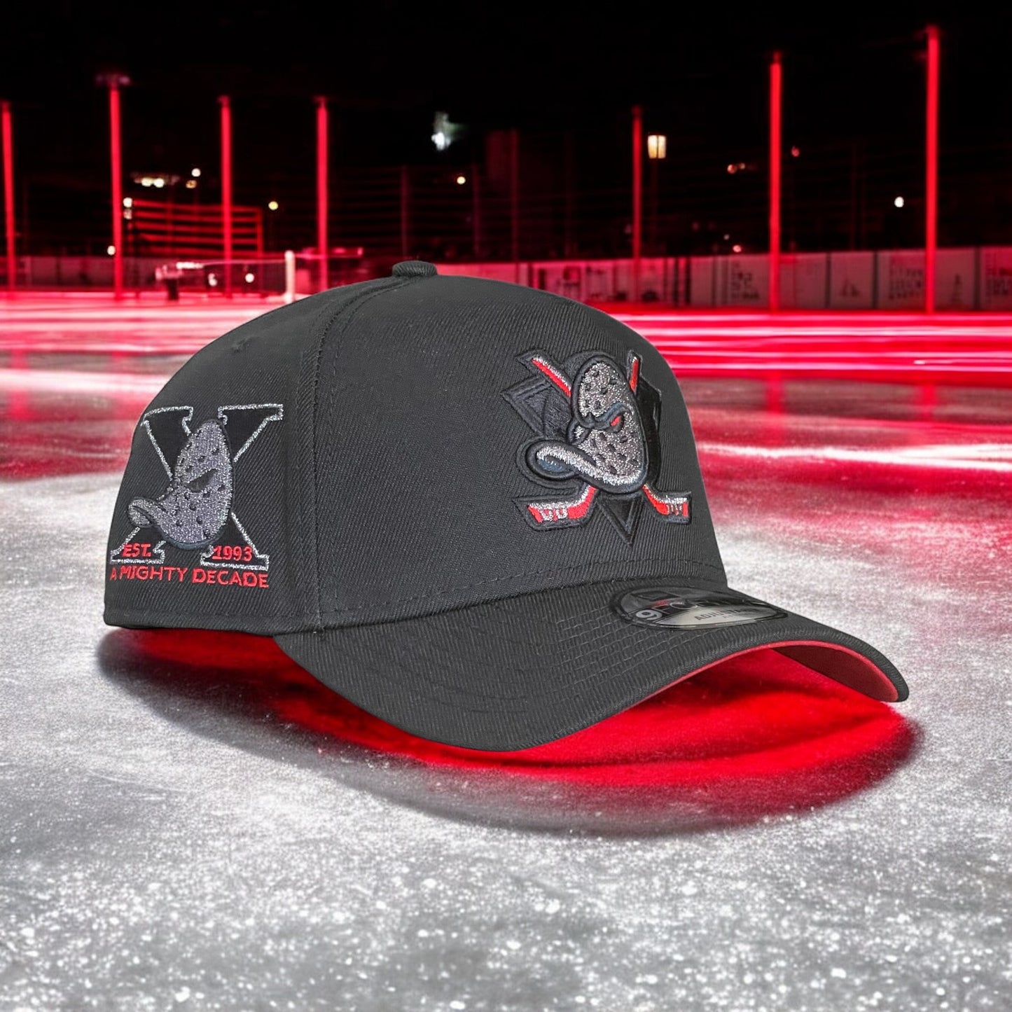 ANAHEIM DUCKS A MIGHTY DECADE RED UV 9FORTY