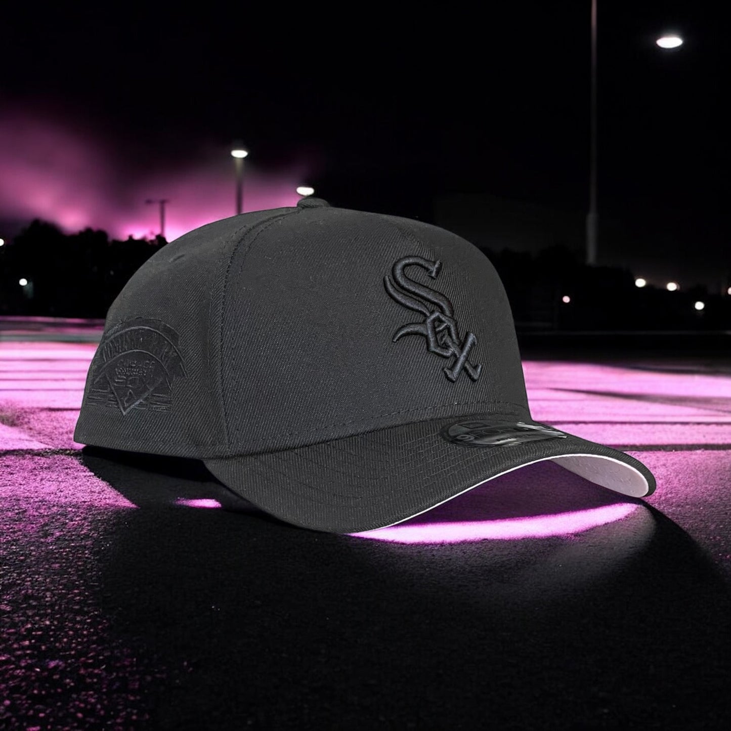 CHICAGO WHITE SOX BLACKOUT COMISKEY PARK UV ROSA 9FORTY