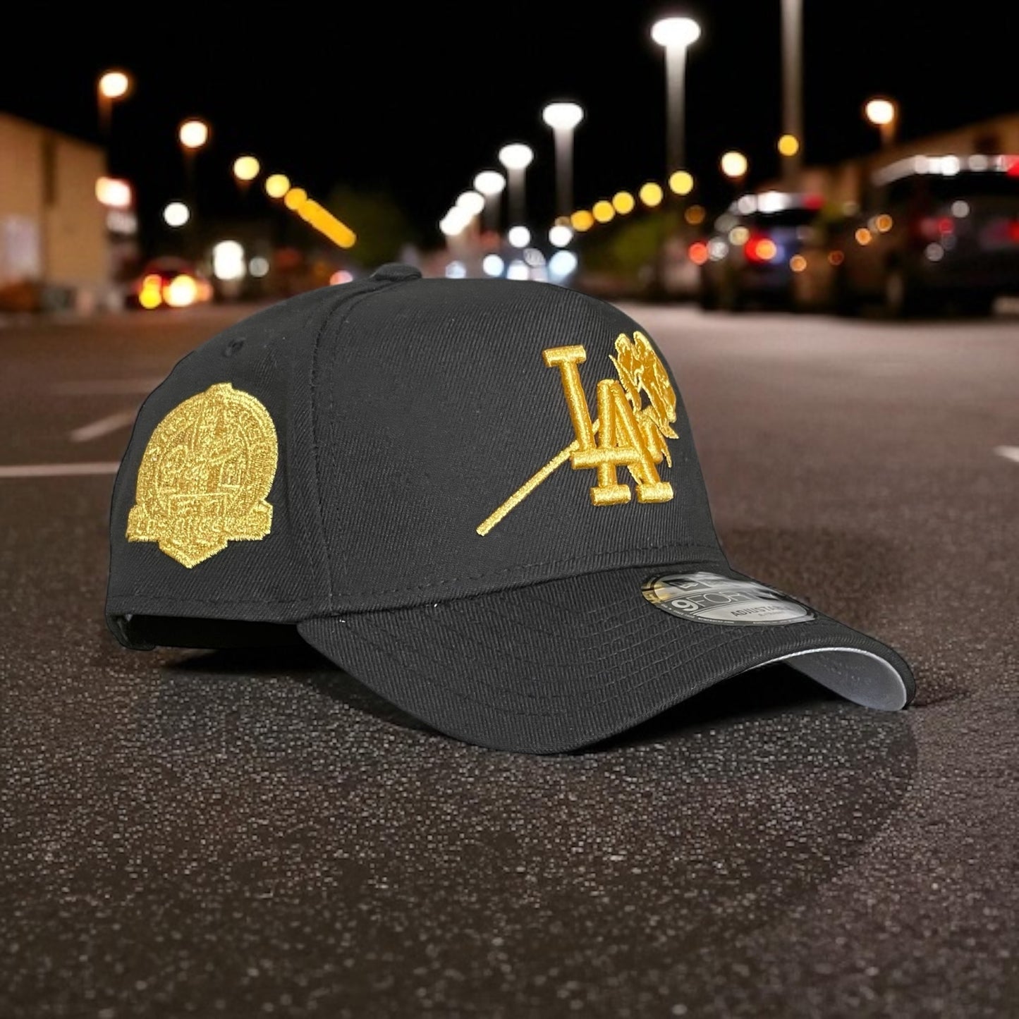 LOS ÁNGELES DODGERS GOLD ROSE 9FORTY AJUSTABLE