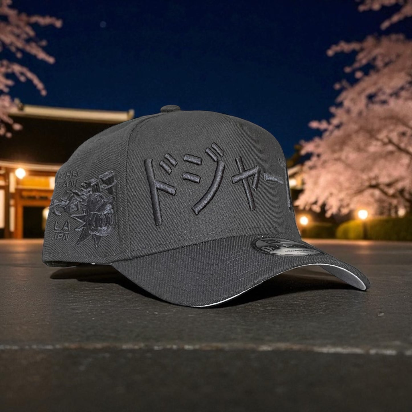 LA DODGERS KANJI OHTANI BLACKOUT 9FORTY AJUSTABLE
