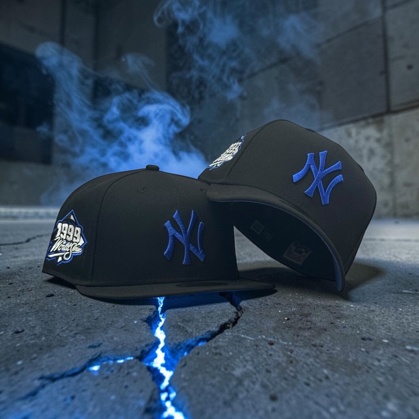 NEW YORK YANKEES 1999 WS NEGRO/ AZUL EXCLUSIVA