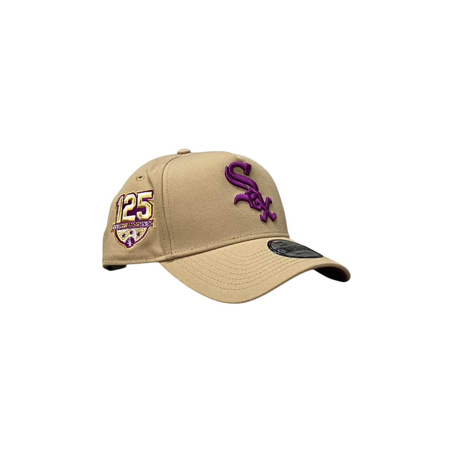 CHICAGO WHITE SOX 125 ANNIVERSARY CAMEL GRAPE 9FORTY AJUSTABLE