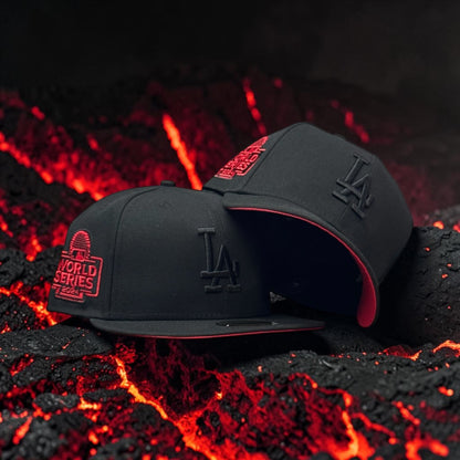LOS ANGELES DODGERS 2024 WS CHAMPIONS BLACKOUT ROJA EXCLUSIVA