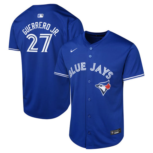 CASACA TORONTO BLUE JAYS AZUL 27 GUERRERO VERSION FAN