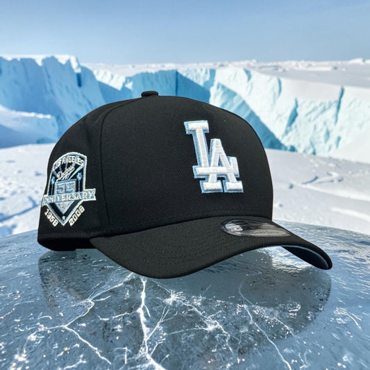 LOS ANGELES DODGERS NEGRO CON AZUL CIELO A FRAME AJUSTABLE