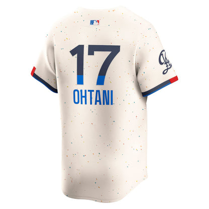 CASACA LOS ÁNGELES DODGERS MLB 17 OHTANI CITY CONNECT VERSIÓN FAN