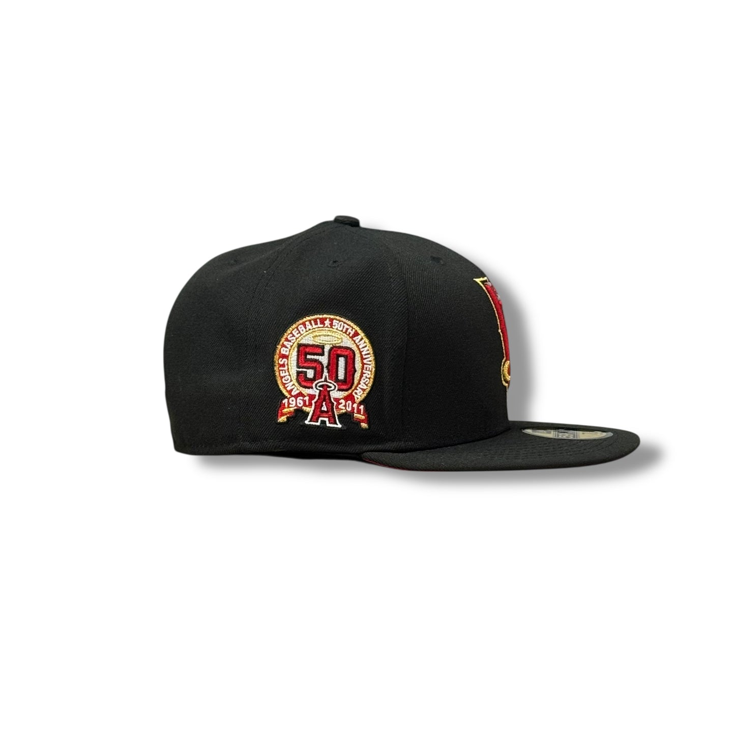 ANAHEIM ANGELS UPSIDE DOWN GOLD RED EXCLUSIVA