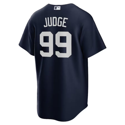 CASACA NEW YORK YANKEES MLB AARON JUDGE 99 AZUL MARINO VERSIÓN FAN