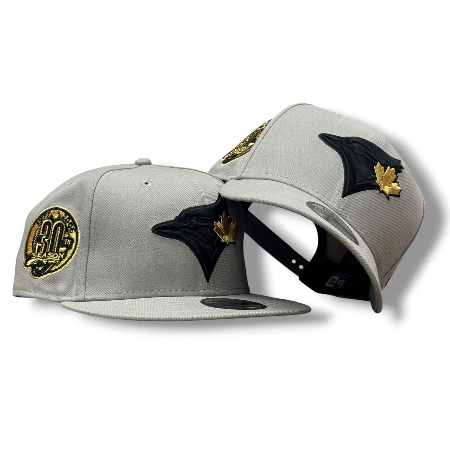 TORONTO BLUE JAYS 30 ANNIVERSARY GRIS CLARO AJUSTABLE