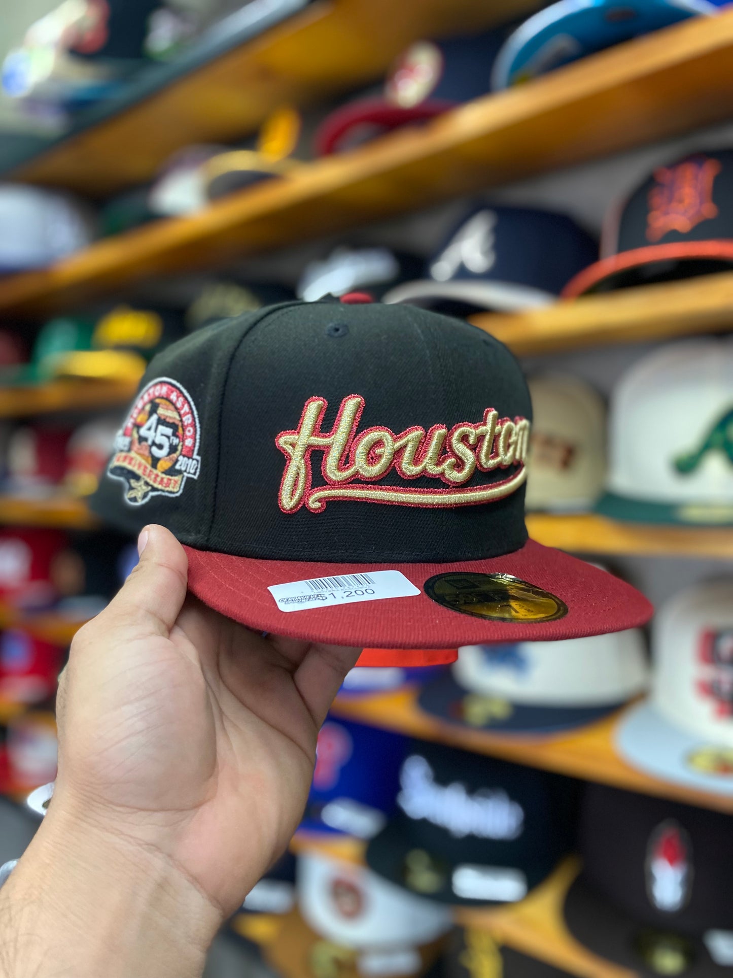 HOUSTON ASTROS 45TH ANNIVERSARY EXCLUSIVA