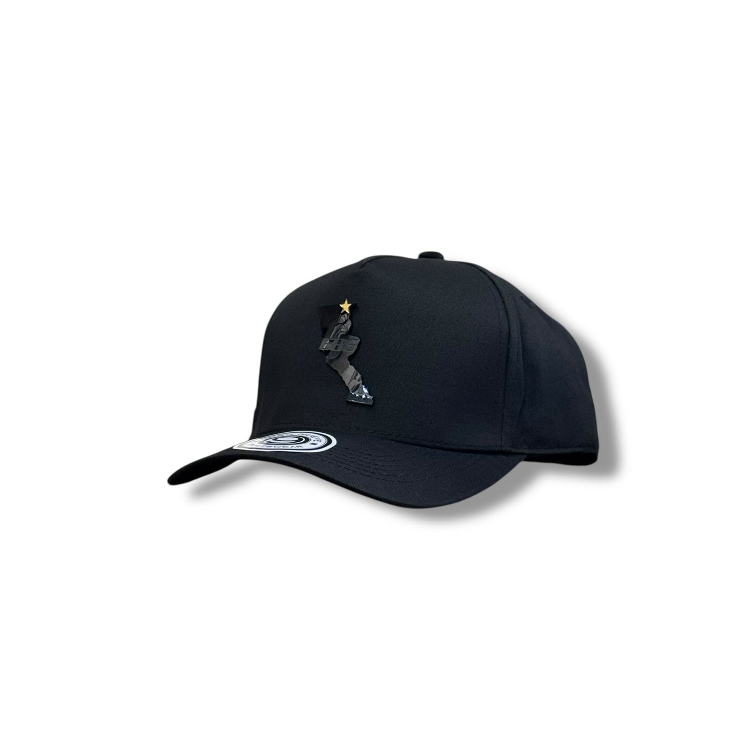 GORRA PLACA LA BAJA PENÍNSULA 686 FULL BLACK