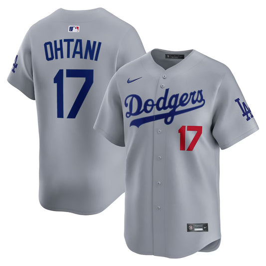 CASACA LOS ÁNGELES DODGERS MLB 17 OHTANI GRIS VERSIÓN FAN