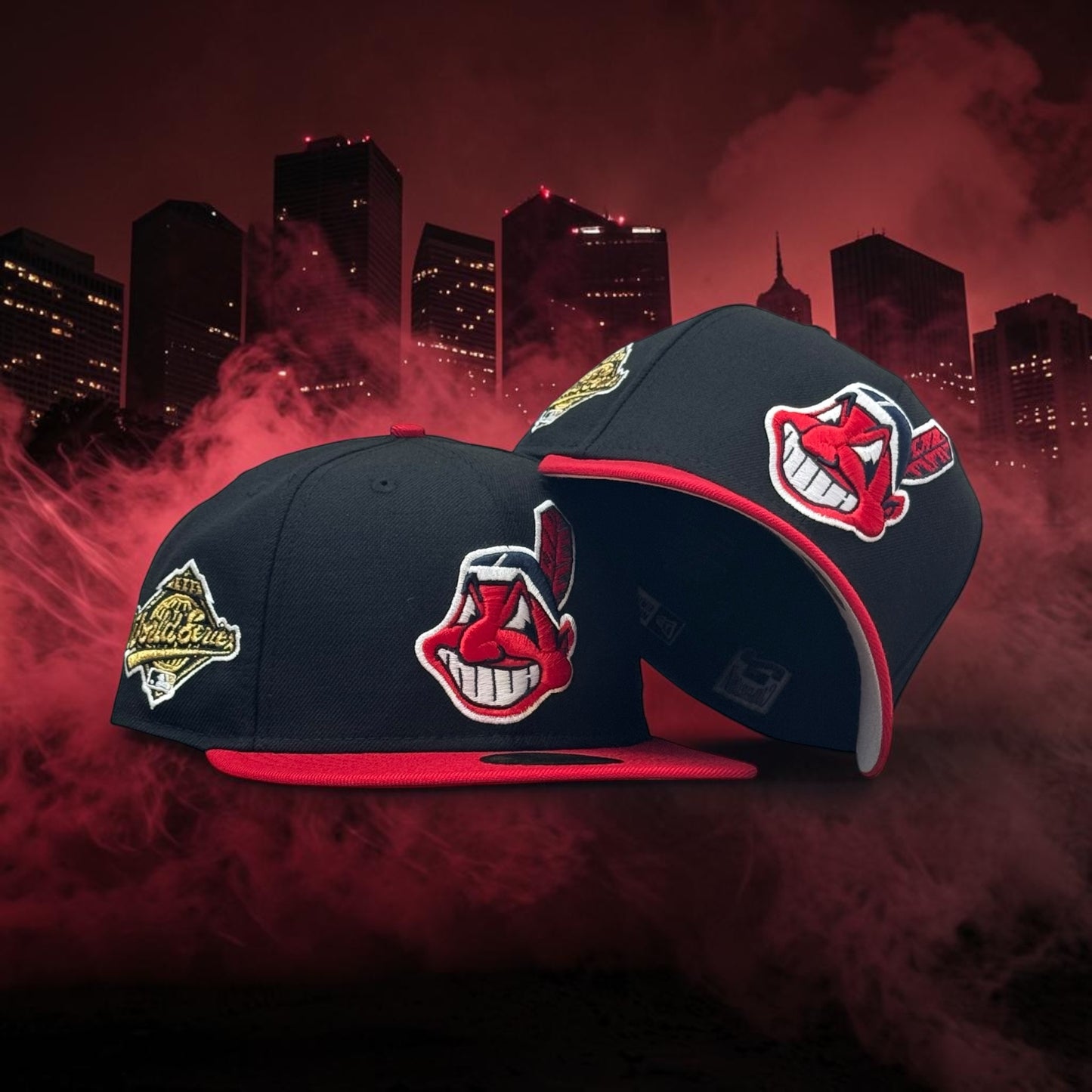 INDIOS CLEVELAND CHIEF WAHOO 1995 WORLD SERIES