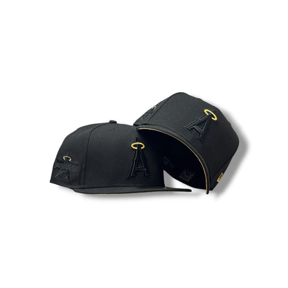 ANAHEIM ANGELS ASG SATIN DORADO