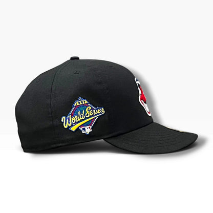 INDIOS DE CLEVELAND CHIEF WAHOO LOGO RETRO NEGRO