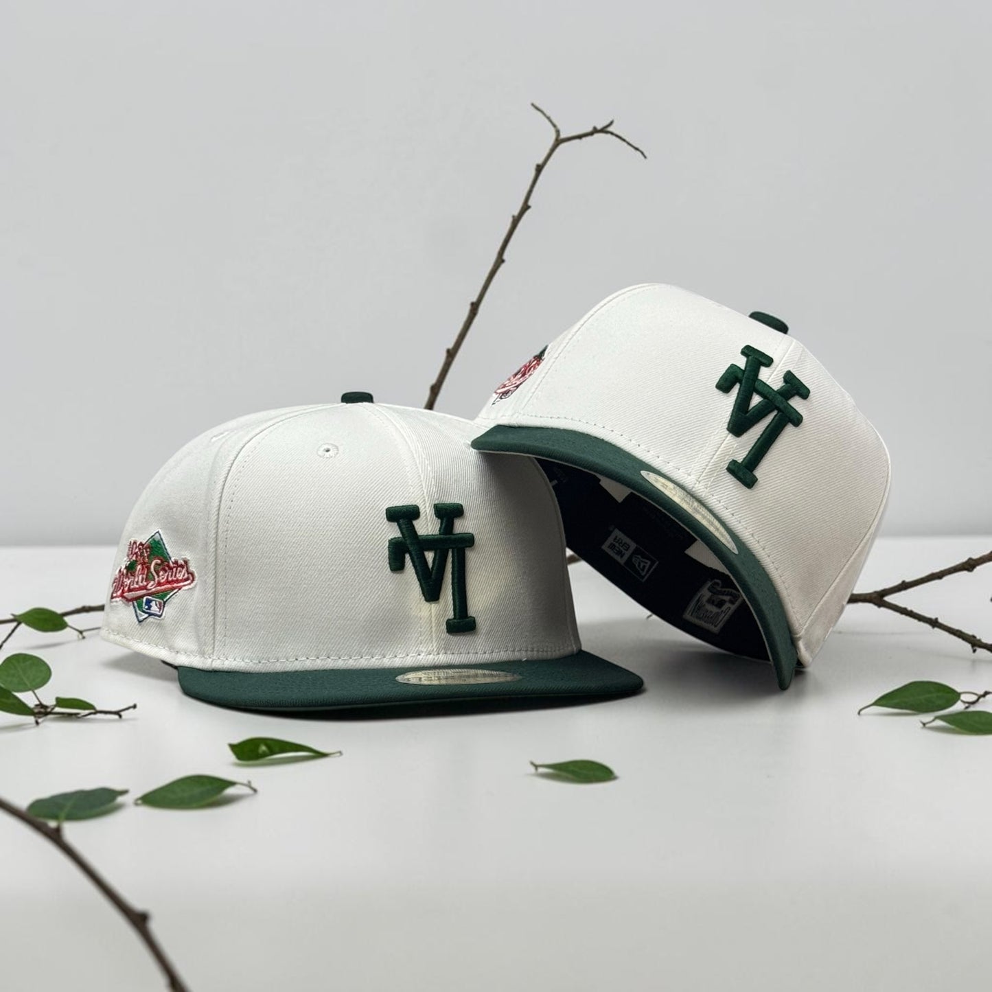 LOS ANGELES DODGERS OFF WHITE VERDE UPSIDE DOWN EXCLUSIVA