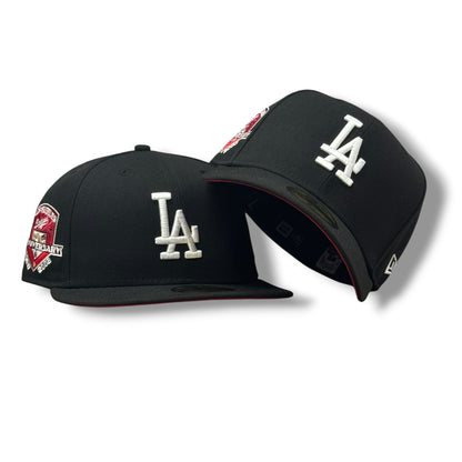 LOS ANGELES DODGERS 50 ANNIVERSARY BLACK RED EXCLUSIVA