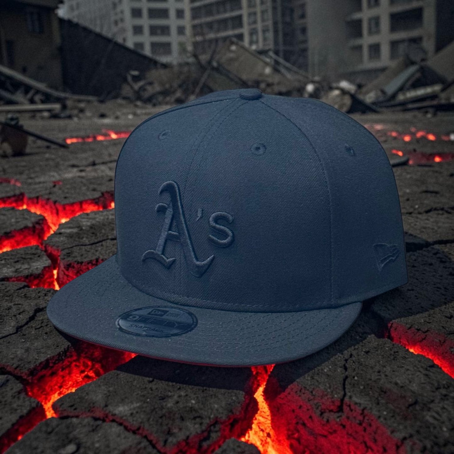 ATHLETICS BLACKOUT ROJO AJUSTABLE