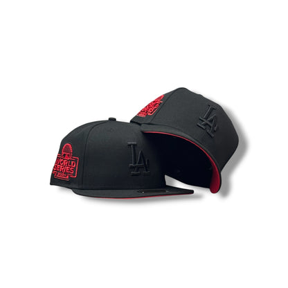 LOS ANGELES DODGERS 2024 WS CHAMPIONS BLACKOUT ROJA EXCLUSIVA