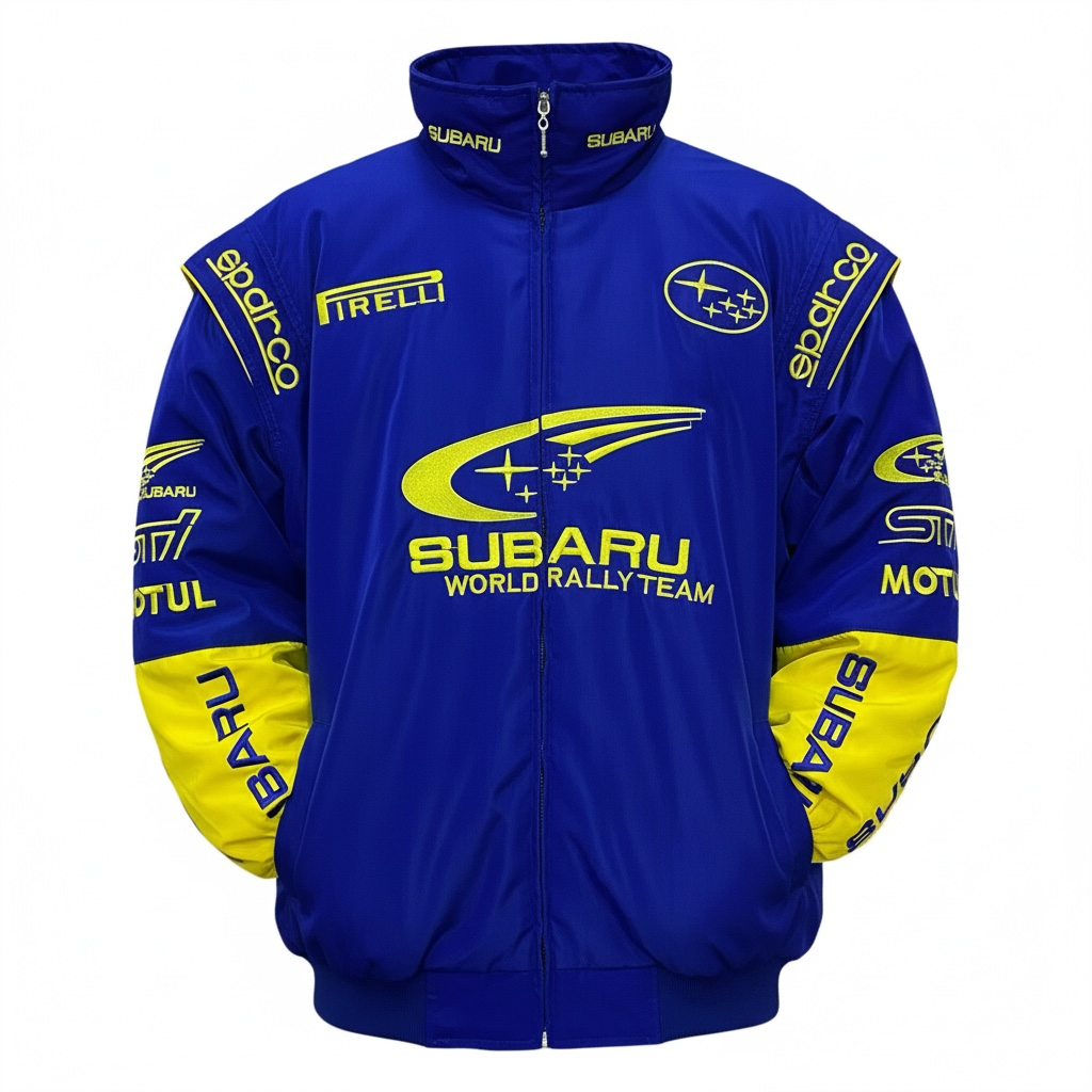 Chaqueta Subaru racing blue